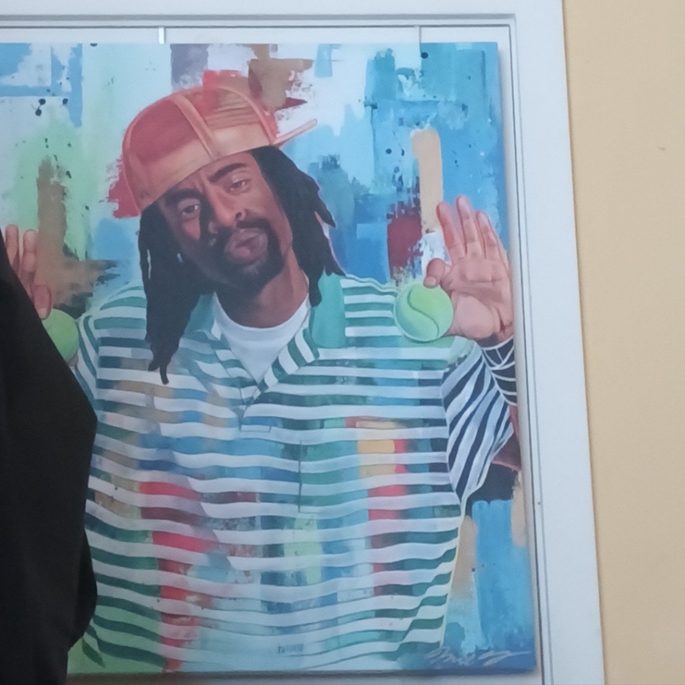 Handpainted Custom Mac Dre Da Us Open Graffiti Style One Of Kind Painting Huge